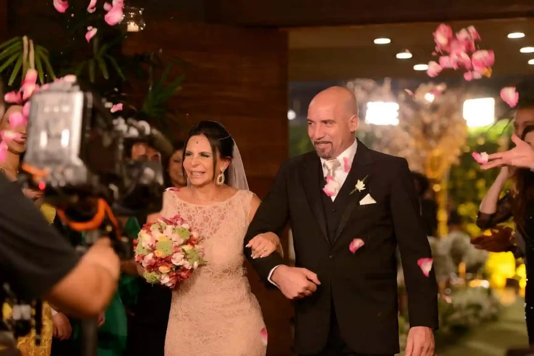 noivos gretchen e carlos