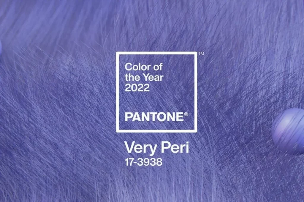 Cor Pantone do ano de 2022 - Very Peri