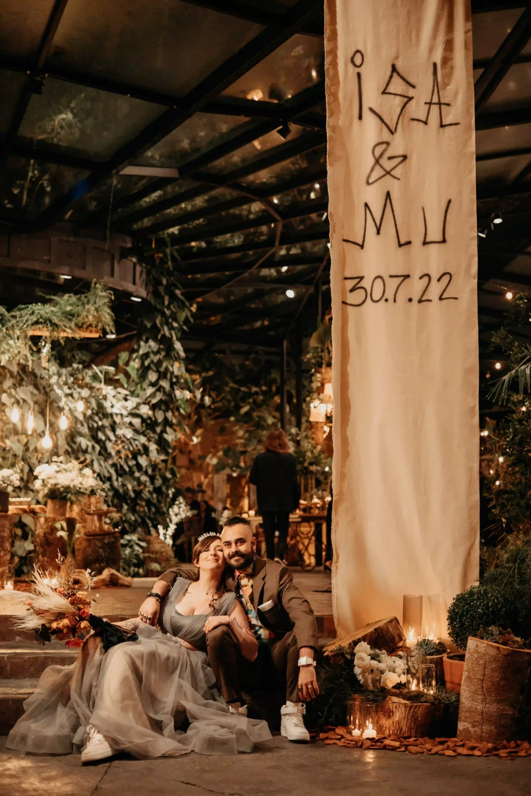 casamento diferente e moderno